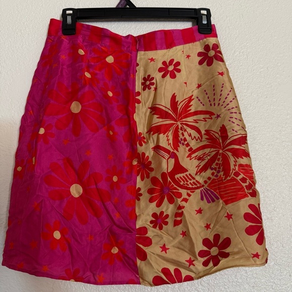 Farm Rio wrap slip mini skirt - Picture 6 of 9